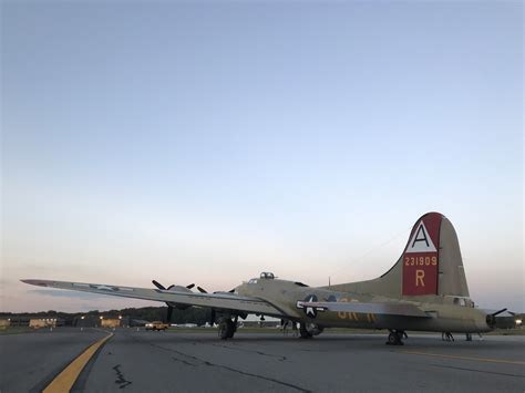 Flying In A Wwii B 17 Flying Fortress Bomber