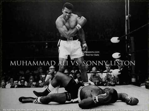 🔥 Download Muhammad Ali Vs Sonny Liston Wallpaper Poster Art Print By