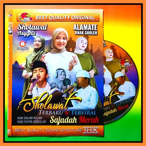 Jual KASET MP5 VIDEO MUSIK 70 LAGU SHOLAWAT CAMPURAN SAJADAH MERAH