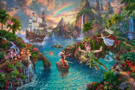 Disney Paintings By Thomas Kinkade That Look Even Better Than The