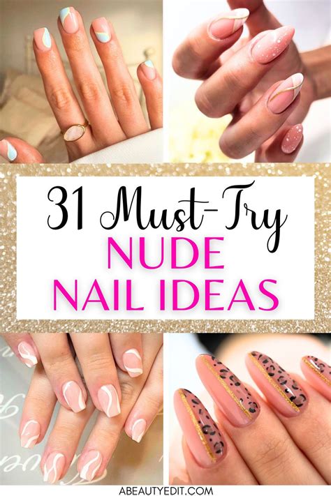 31 Must Try Nude Nails In 2025 Nude Nail Designs Neutral Nail Art Designs Neutral Nail Designs