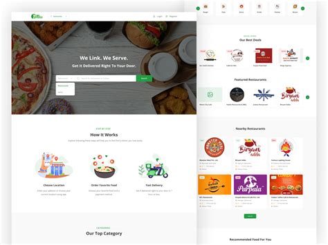 WL Food - Food Delivery Website by Alish KC on Dribbble