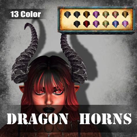 Second Life Marketplace Sui Dragon Hornssuccubus Horns