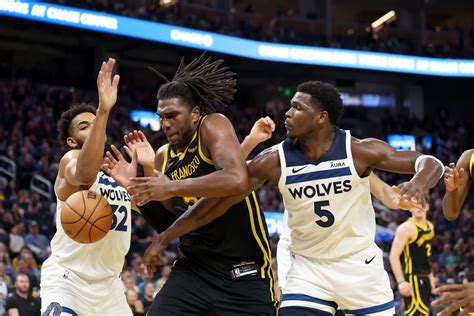 Minnesota Timberwolves & Golden State Warriors Tussle, T-Wolves W