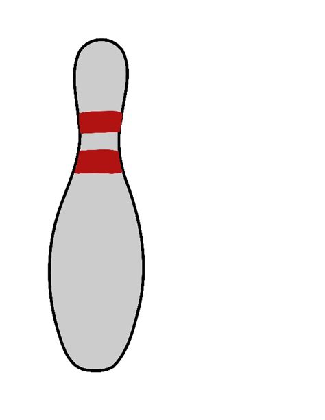 Printable Bowling Pin