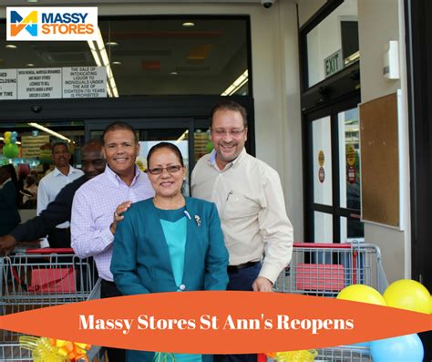 Massy St Ann’s Reopens Its Doors Massy Stores Svg