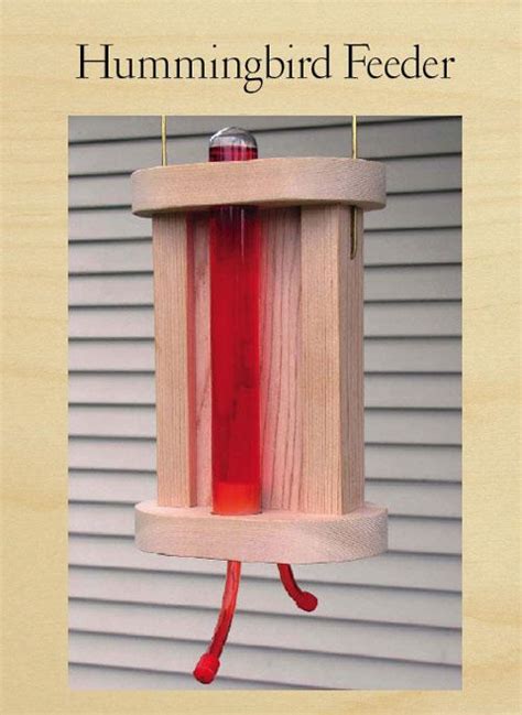 Hummingbird Feeder | Woodworking Project | Woodsmith Plans