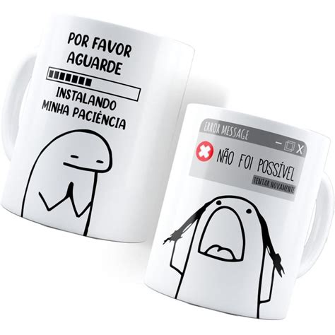 Caneca Por Favor Aguarde 325ml KaBuM