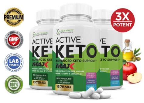 Active Keto Acv Max Pills 1675 Mg Stronger Than Gummies Keto Support 3