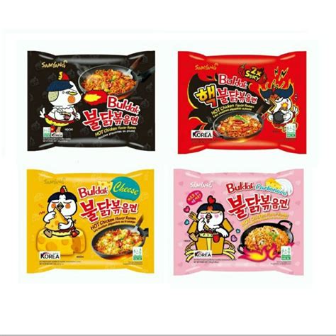 SAMYANG HOT CHIKEN FLAVOR RAMEN HALAL ORI 2X SPICY CHEESE CARBONARA LOOSE PACK Shopee Malaysia