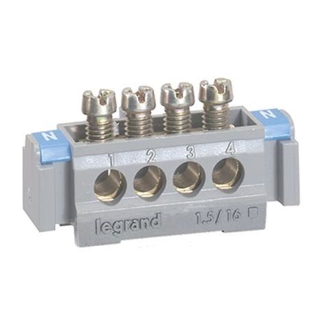 Клеммник универсальный 4х1.5-16 мм2 длина 47 мм Legrand 004820 - купить ...