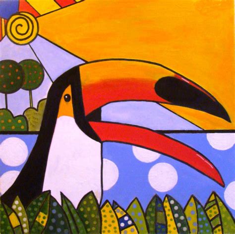 Tucano Da Amazonia Painting By Jack Mast Artmajeur