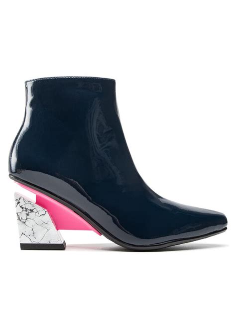 United Nude Botki Arix Bootie Mid 1063771903 Granatowy Modivo Pl