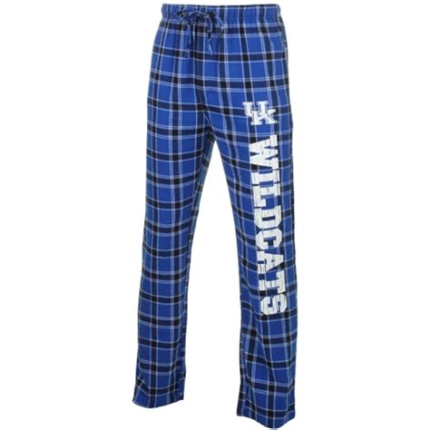 Kentucky Wildcats Acclaim Flannel Pants Royal Blue Flannel Pants