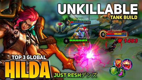 UNKILLABLE Hilda Tank Build Non Stop Roaming Top 3 Global Hilda By