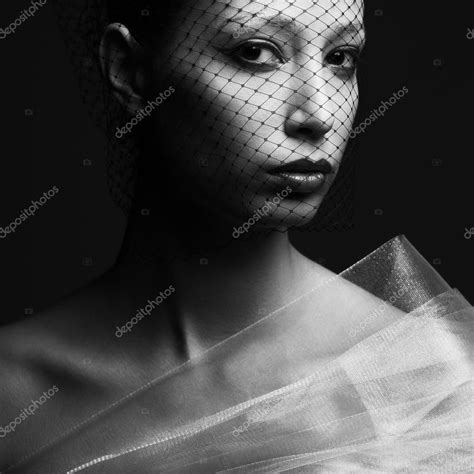 Haute Couture Concept Portrait Of Sensual Beautiful Brunette Lo Stock Photo By Avgustino 61763629