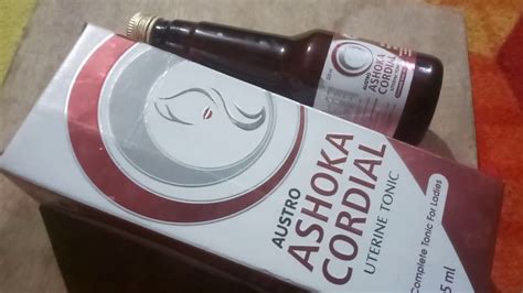 Ashoka Cordial Uterine Tonic complete tonic for ladies शवतपरदर