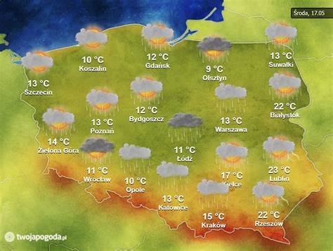 Cyklon Benedykt Wkroczy Nad Polsk B D Burze Ulewy Podtopienia I