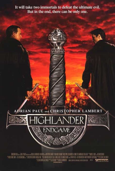 Highlander: Endgame Movie Posters From Movie Poster Shop