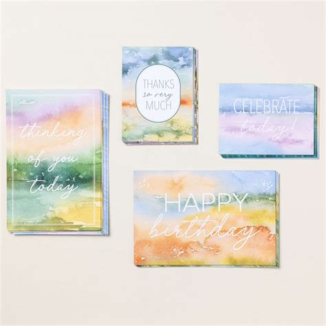 Thoughtful Journey Memories More Card Pack By Stampin Up