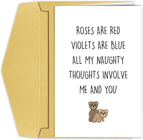 Nobleworks Naughty Valentines Day Card For Adults Funny