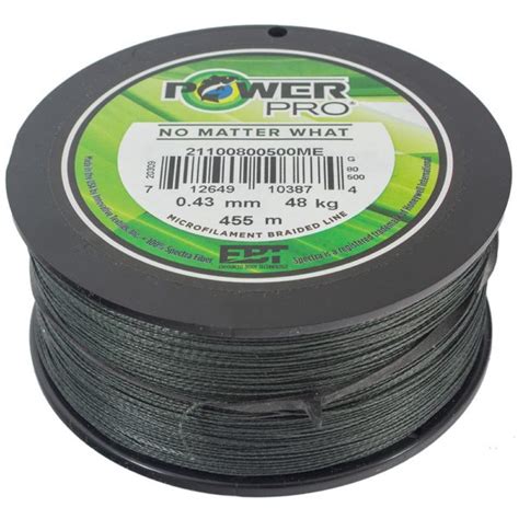 PowerPro Braid 455m Spool Veals Mail Order