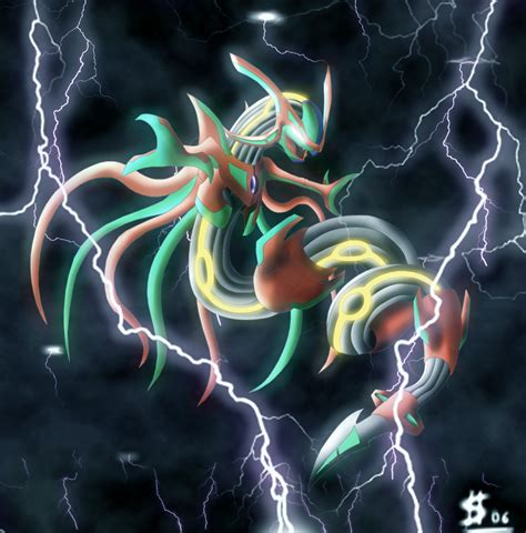 Infected Rayquaza I Series By Esepibe On Deviantart