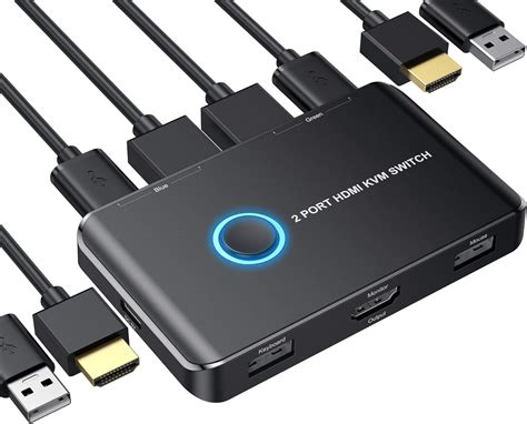 2-Port HDMI KVM Switch for Sharing Keyboard, Mouse, Philippines | Ubuy