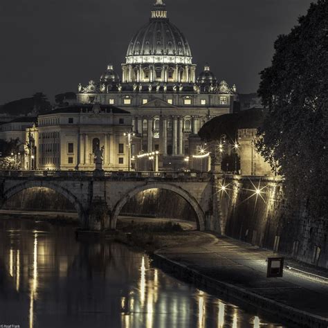 Zakito Posters Plakat 30x30cm Widok Na Basilica Di San Pietro W