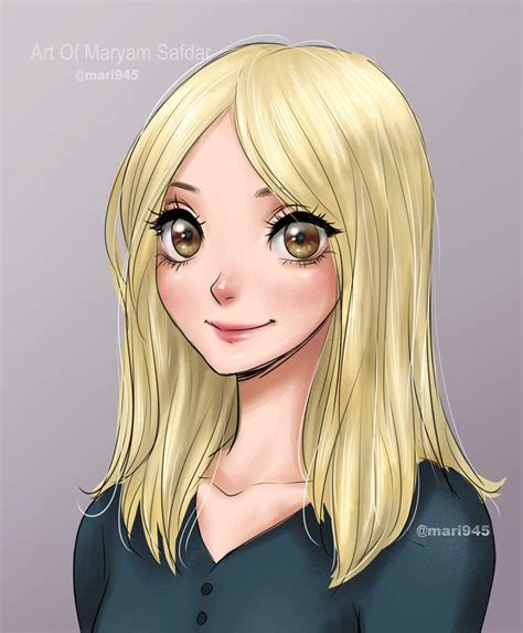 Blonde By Mari On Deviantart Disney Princess Art Beautiful