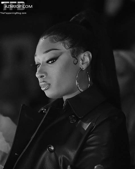 Megan Thee Stallion Sexy Seen Flaunting Her Hot Boobs At The Coach Fashion Show In Nyc Aznude