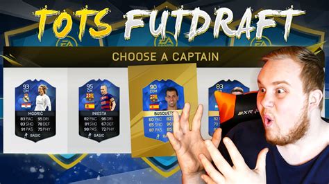 Tots Draft Jag Packar En Sjuk Spelare Fifa P Svenska Youtube