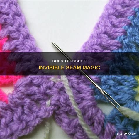 Round Crochet Invisible Seam Magic CyCrochet