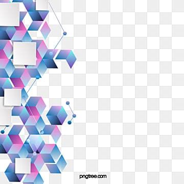 Blue Square Abstract Vector Art Png Blue Abstract Square Level