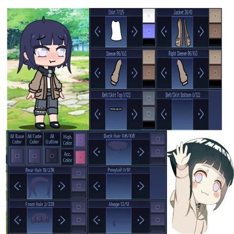 Hinata Hyuga Gacha Club Uwu Hinata Hinata Hyuga Anime