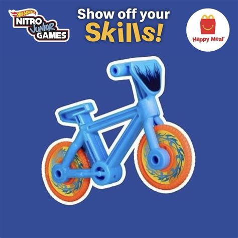 Mcdonald S Happy Meal Hot Wheels Nitro Junior Games Bmx B Bmx B August Hobbies Toys