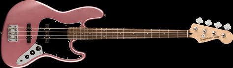 Squier Affinity Series Jazz Bass Burgundy Mist 885978722921