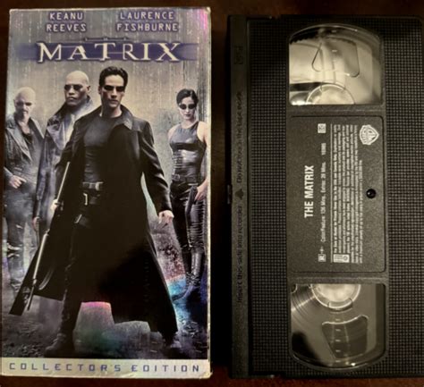 The Matrix Vhs Tape Collectors Edition Used Ebay