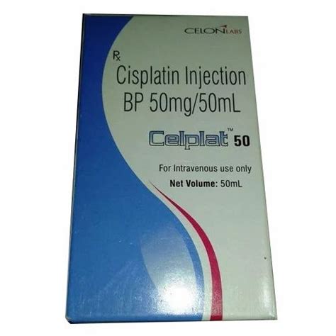 Celon Labs Celplat Mg Injection Cisplatin For Intravenous Use Only