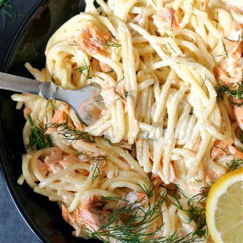 Alfredo Pasta With Salmon My Gorgeous Recipes