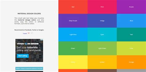 10 Best Material Design Color Palette Generators | Code Geekz