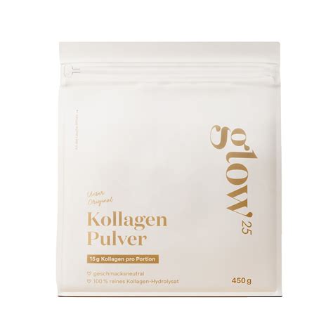 Glow Collagen Pulver G Das Original Premium Kollagen