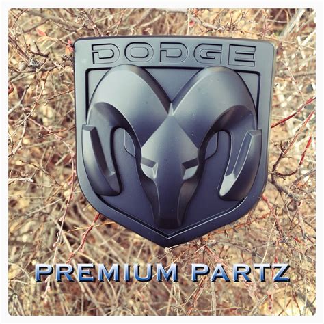 Dodge Ram Emblem Tailgate Ram Head Medallion Oem Matte