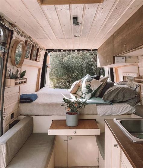 Van Conversion Interior Camper Van Conversion Diy Sprinter Conversion Caravan Decor Caravan