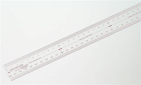 Ruler, Metric, Clear, 30 cm | Flinn Scientific