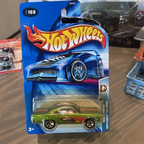 Hot Wheels Wastelanders Plymouth Road Runner Vintage Presque