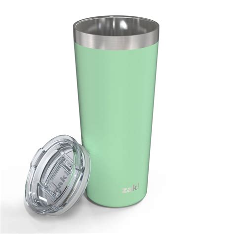 Zak Designs Oz Double Wall Stainless Steel Latah Tumbler Stainless