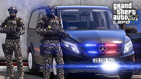 ÇETE ÜYELERİ İLE ÇATIŞMA ÇIKTI POLİS ÖZEL HAREKAT GTA 5 LSPDFR