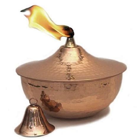 Shop Legends Direct Maui 5 In Copper Citronella Tabletop Torch At