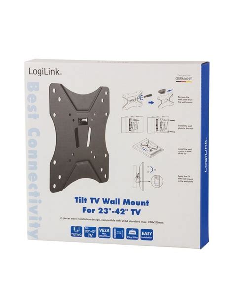 Suport De Perete Logilink Pt Tv Monitor Plat Diag Max Inch